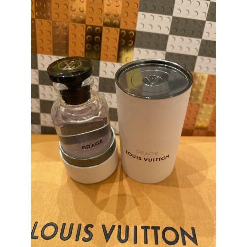 Louis Vuitton Orage Edp Men s Travel Miniature Bottle Perfume Size 10 ML