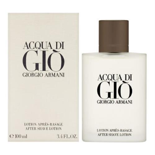 Acqua di Gio by Giorgio Armani For Men 3.4 oz A/s Pour