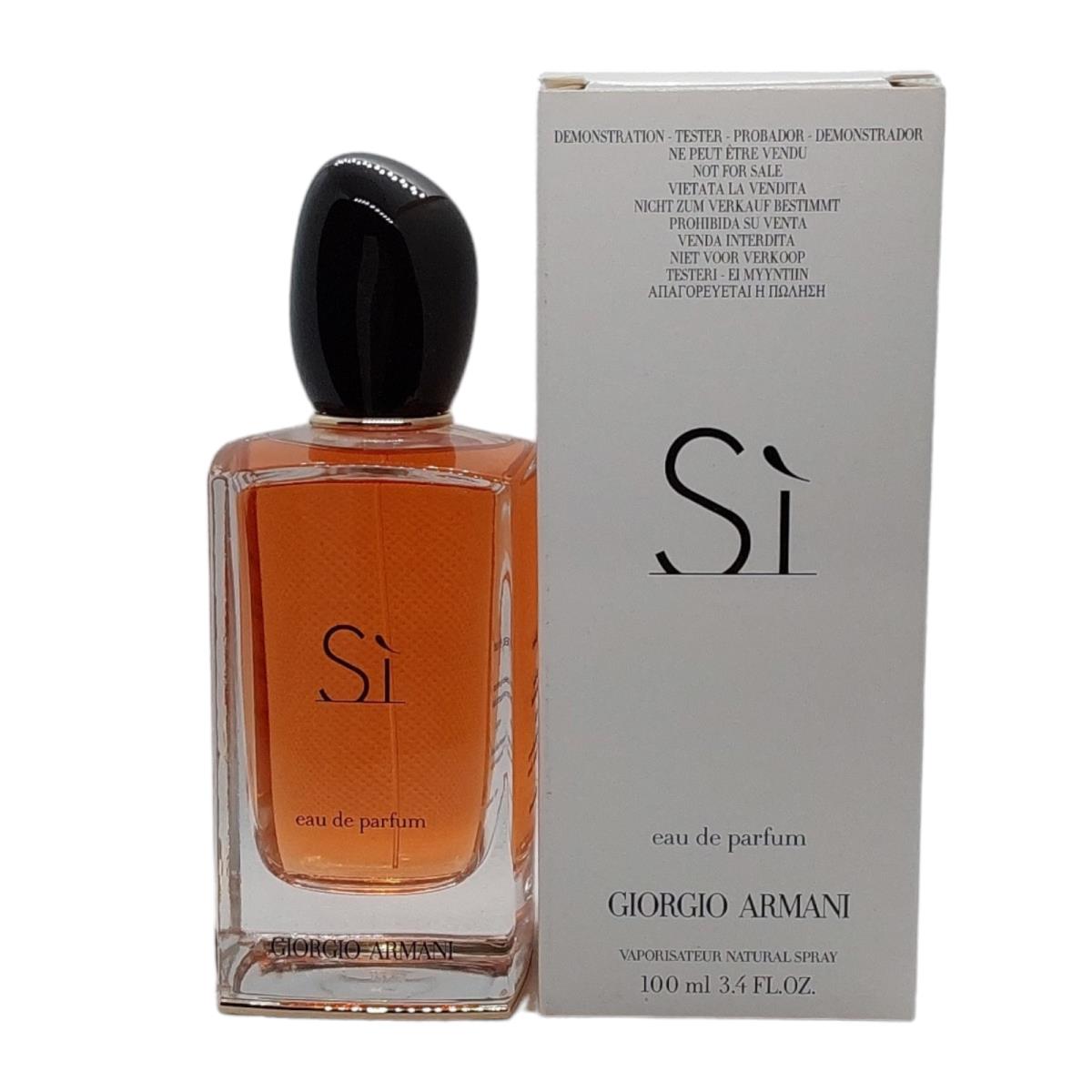 Giorgio Armani Si For Women Eau De Parfum 3.4 oz 100 ml Edp Perfume Spray As Pic