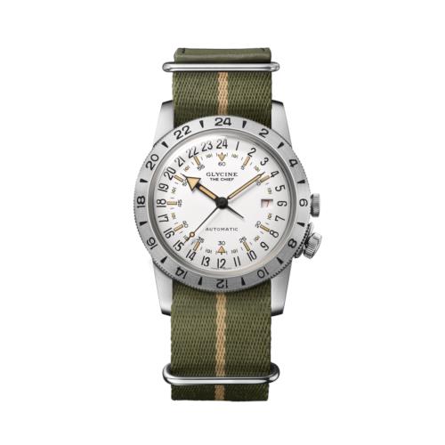 Glycine Men`s GL0475 Airman Vintage 40mm Automatic Watch