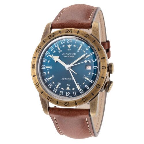 Glycine Men`s GL0308 Airman The Chief 40mm Automatic Watch