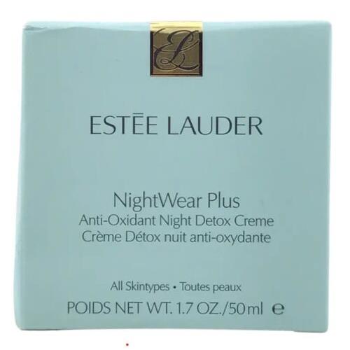 Estee Lauder Nightwear Plus Anti-oxidant Night Detox Creme All Skint Ypes 1.7 oz