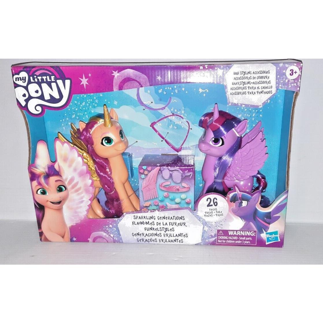 My Little Pony Sparkling Generations 6 Sunny Starscout Twilight Sparkle Set