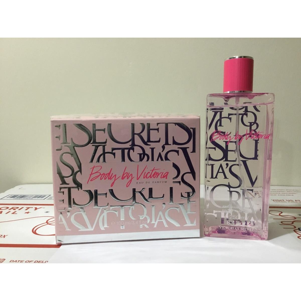 Victoria`s Secret Body BY Victoria Edp Perfume 3.4 oz Fragrance Mist 8.4 oz