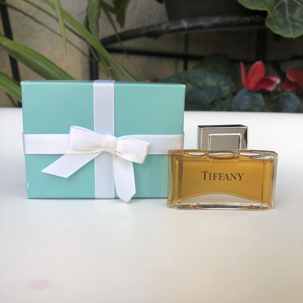 Vintage Tiffany Co Edp .25oz 7.5ml Mini Gift Perfume + Gift Bag