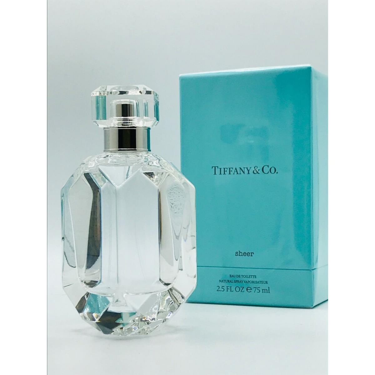 Tiffany Co. Sheer Women Perfume Edt Spray 2.5 oz