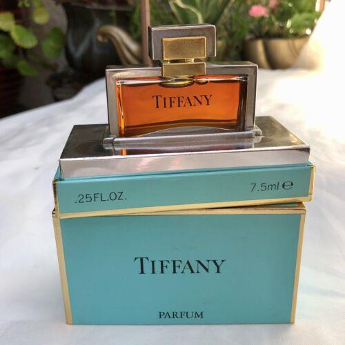 Vintage Tiffany Co Pure Parfum .25oz 7.5ml Mini Perfume In Tiffany Box Nos