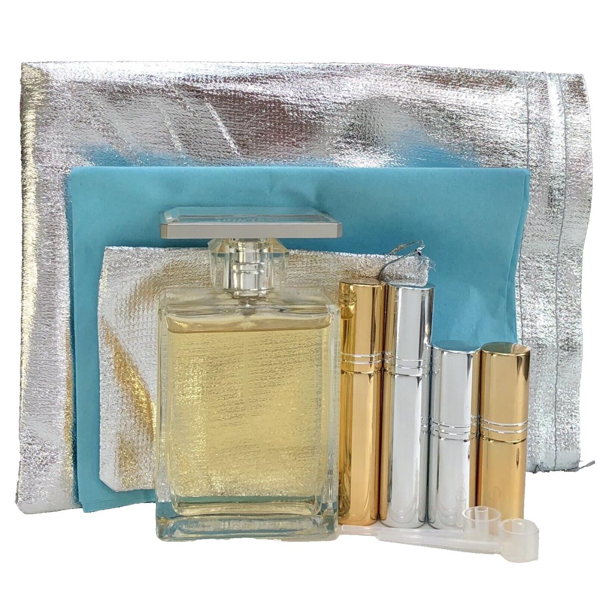 Vintage Tiffany Co Pure Tiffany Edp 3.4oz Perfume Spray + Extras Gift Set