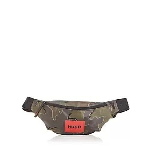 Boss Hugo Boss L121323 Mens Camouflage Green Polyester Ethon Belt Bag