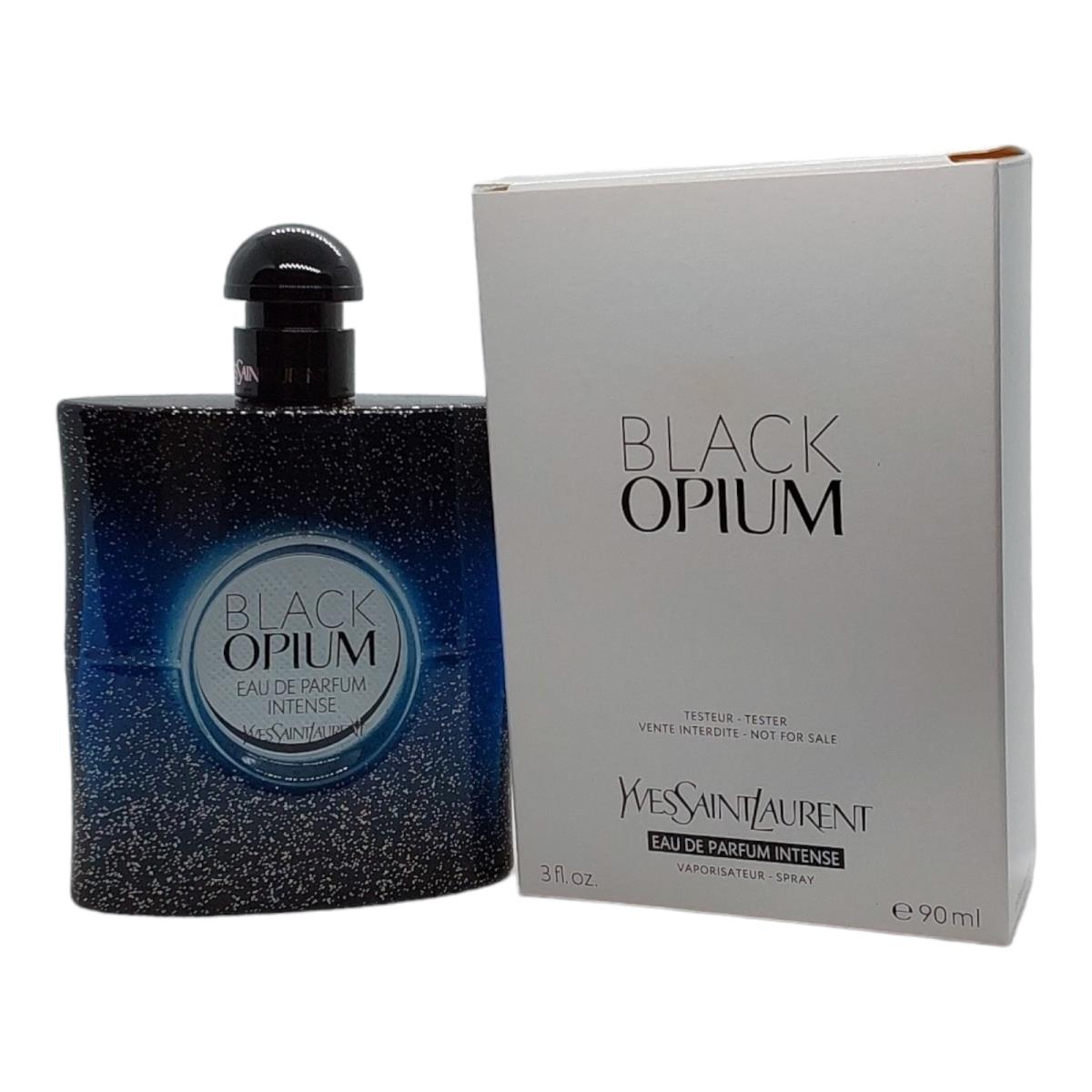 Yves Saint Laurent Black Opium Eau De Parfum Intense 3 oz 90ml Edp Woman Perfume