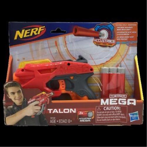 Nerf Mega Talon Blaster Includes 3 Official Accustrike Mega Darts