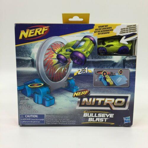 Nerf Nitro Bullseye Blast Stunt Set W Foam Car Ages 5+