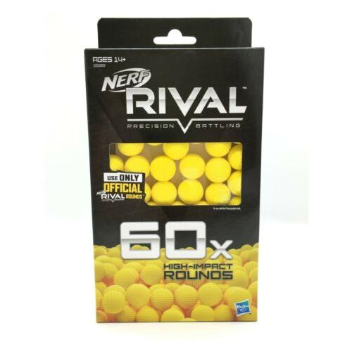 Nerf Rival Precision Battling 60x High Impact Rounds 60 Total Hasbro