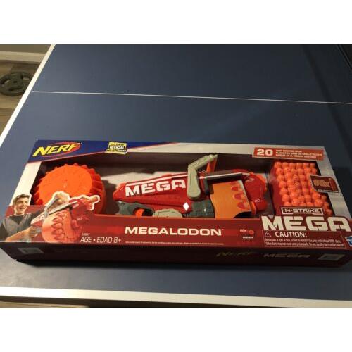 Nerf Megalodon Gun with 20 Bullets
