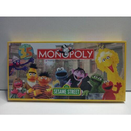 Monopoly Sesame Street 35th Anniversary Edition 2004