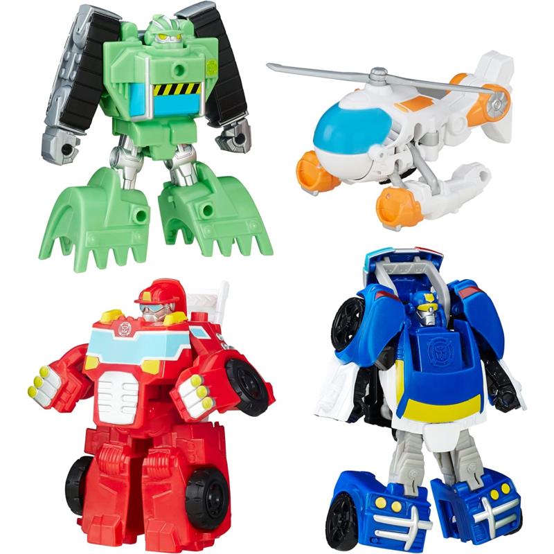 Transformers Rescue Bots Griffin Rock Team Action Figures Toy Gift