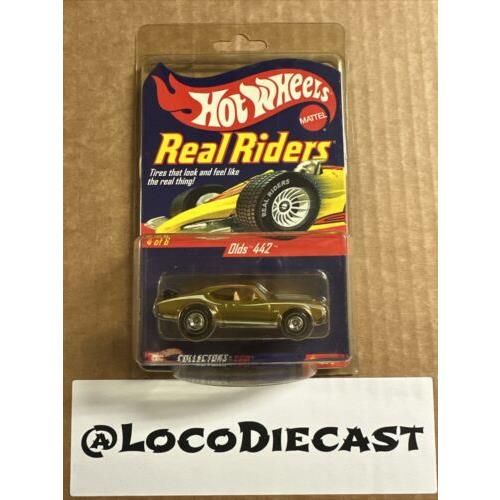 Hot Wheels Rlc 2003 Real Riders Series 3 Olds 442 Red Line Club 7520/10500