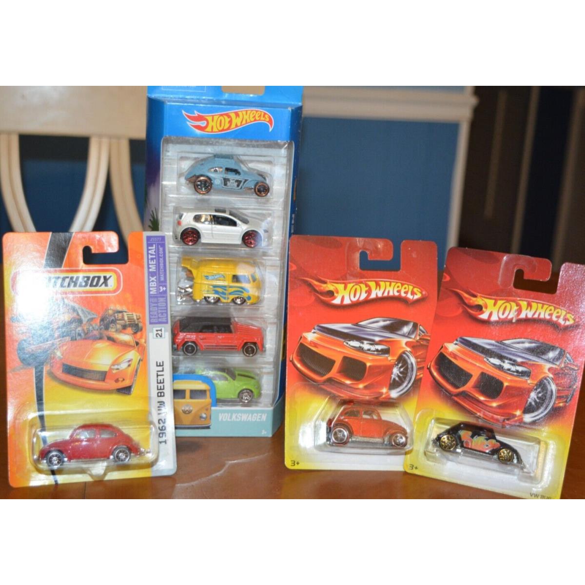 Great Collection OF Cool Rare Hot Wheels Vw`s Walmart Exclusive + Free Matchbox