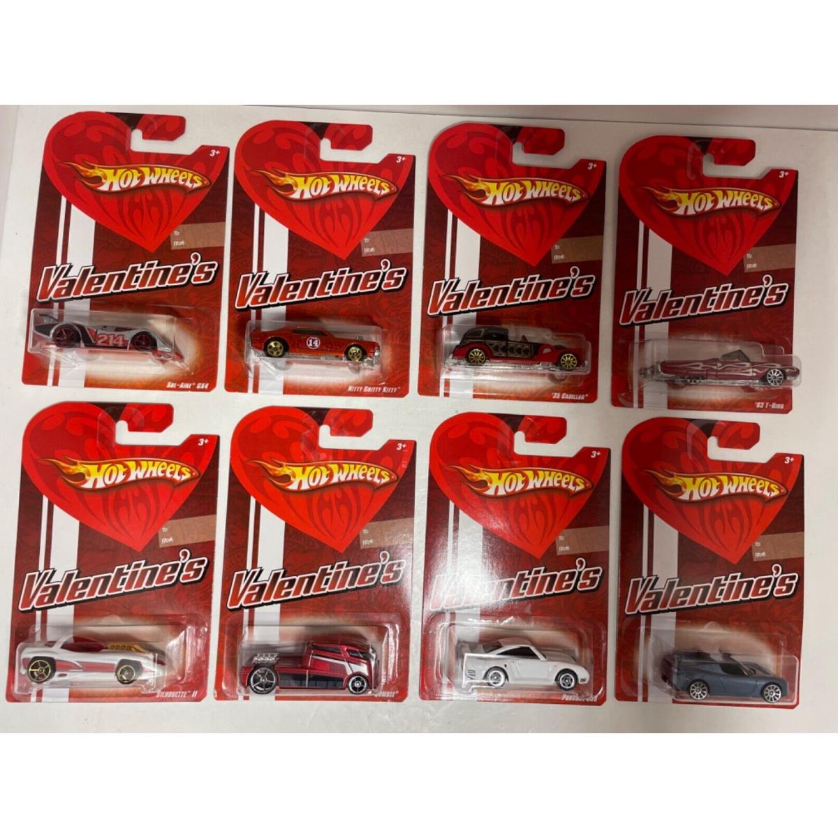 Hot Wheels 2009 Valentine S Day Complete Set OF 8