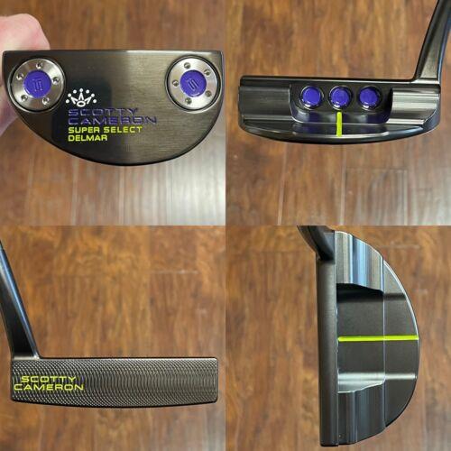 Scotty Cameron 2023 Super Select Del Mar Putter - LH - - Xtreme Dark -lakers