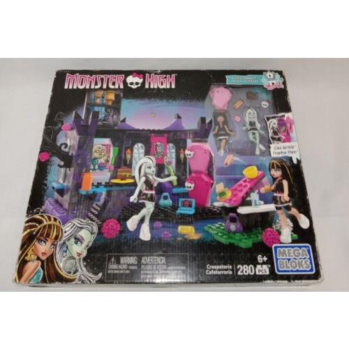 Monster High Mega Bloks Creepateria 280pcs Frankie Stein Cleo De Nile