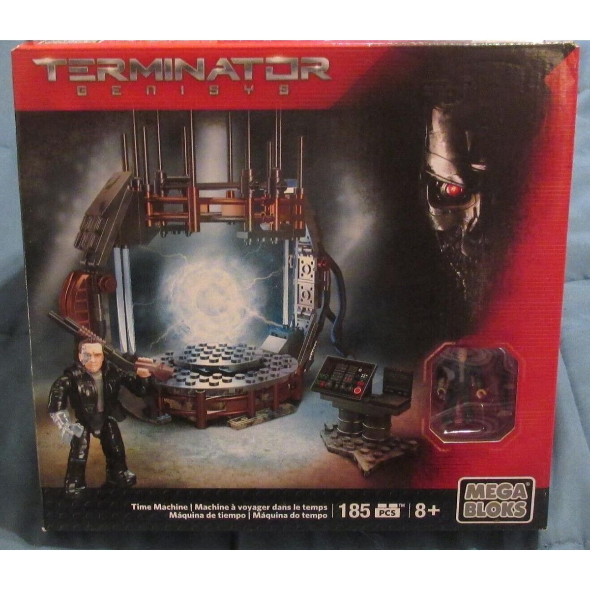 Mega Bloks Terminator Genisys Time Machine 2015