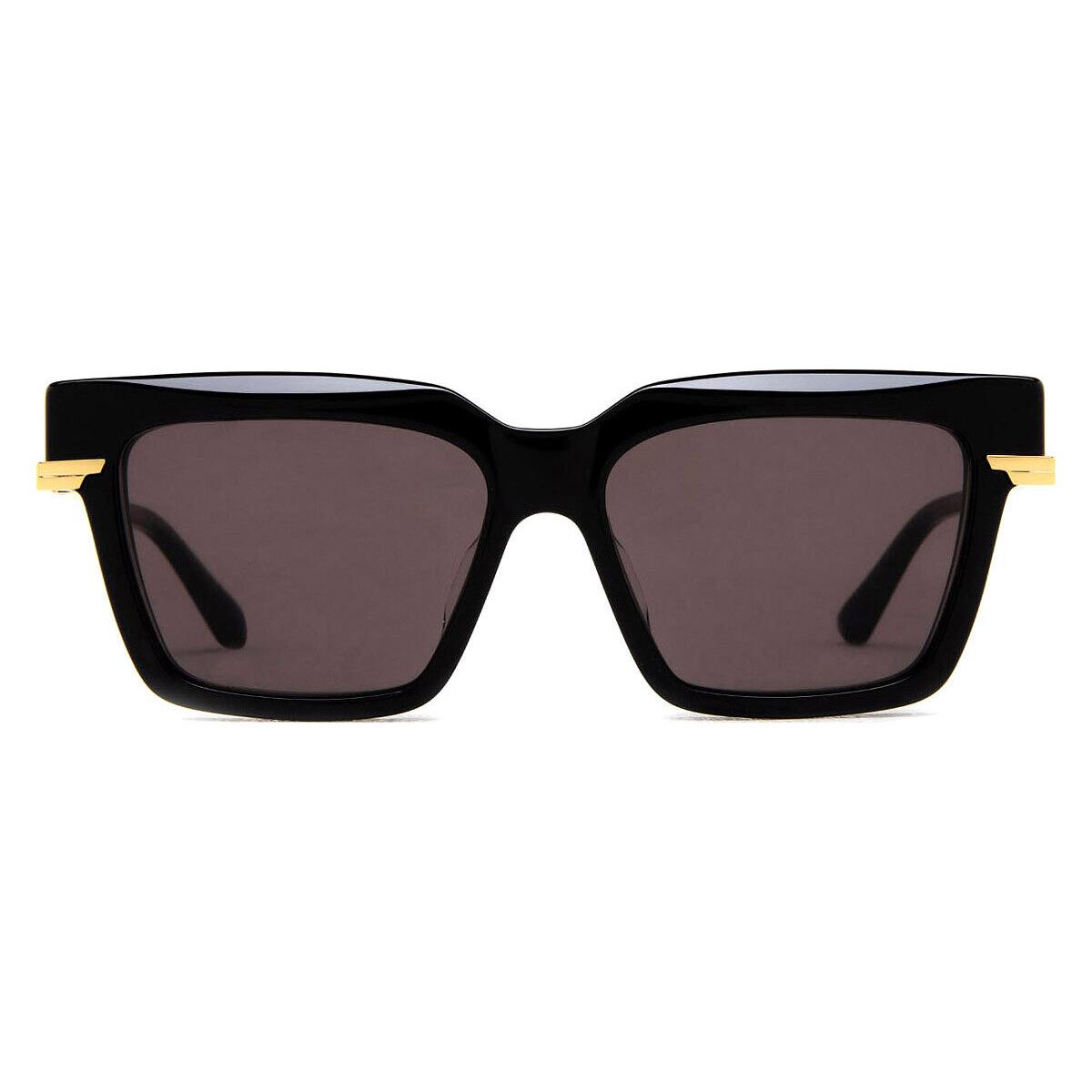 Bottega Veneta BV1242S Sunglasses Black/gold / Gray 53mm