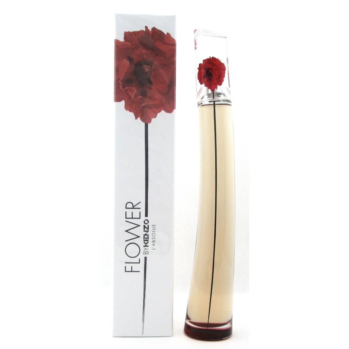 Kenzo Flower L`absolu Eau de Parfum For Women 3.4 fl oz