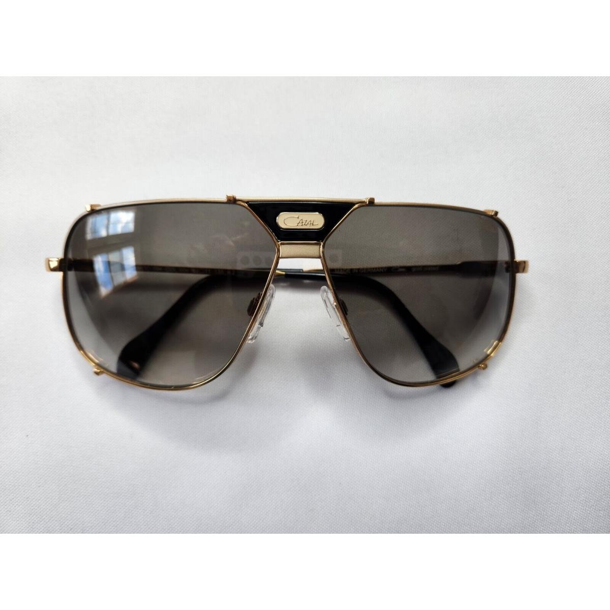 Cazal Mod. 994 Col. 004 Gold Plated Aviator Sunglasses Made IN Germany