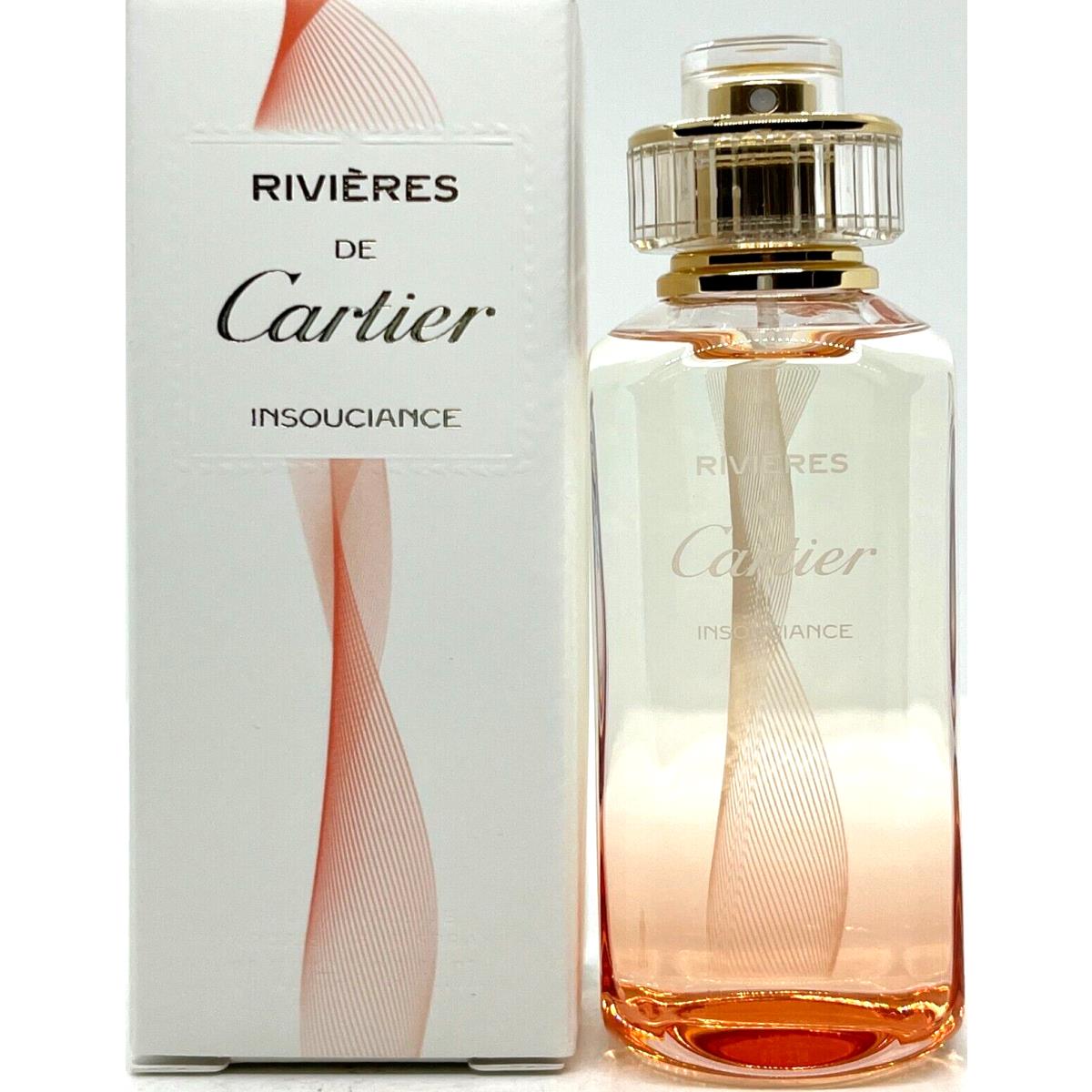 Cartier Rivieres DE Cartier Insouciance Edt Spray Unisex 3.3 Oz / 100 ml