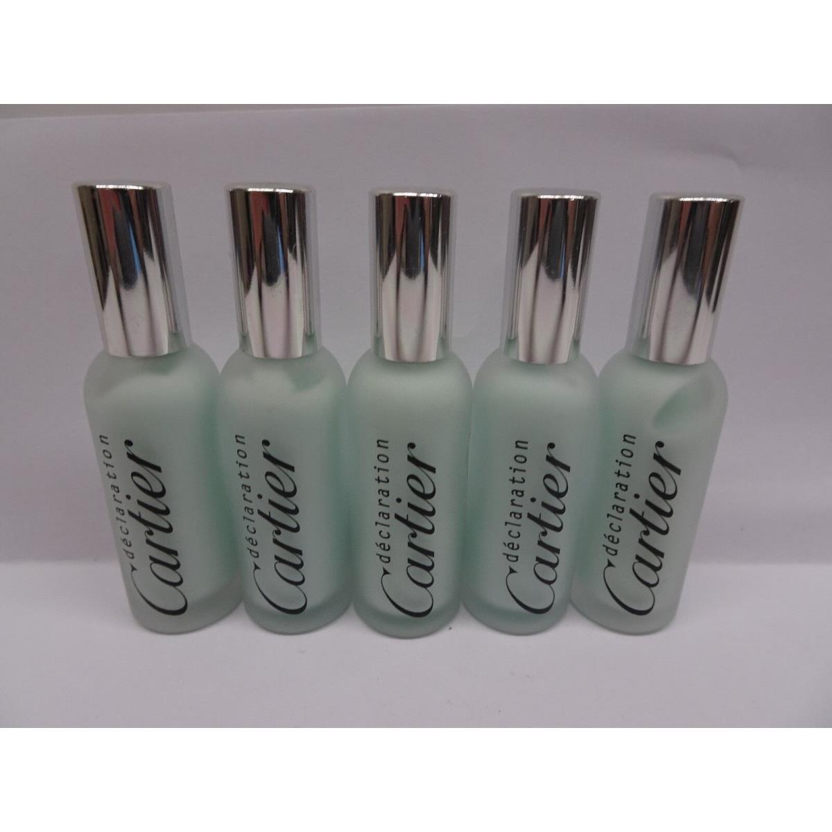 Declaration DE Cartier Revitalizing Facial Skincare 0.5 OZ Lot OF 5