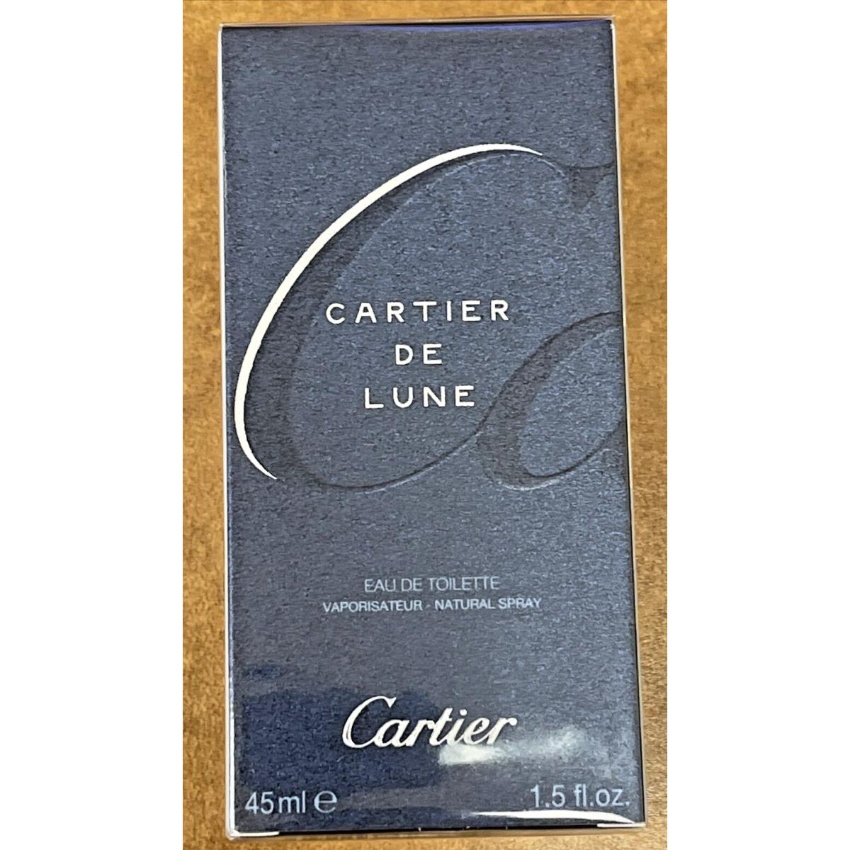 DE Lune by Cartier 1.5oz /45 ml Edt Spray Rare