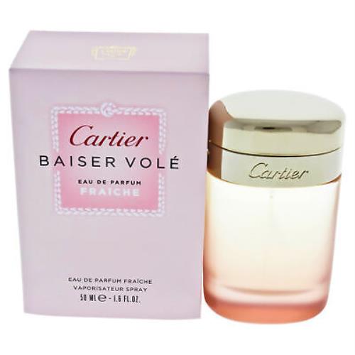 Baiser Vole by Cartier For Women - 1.6 oz Edp Spray