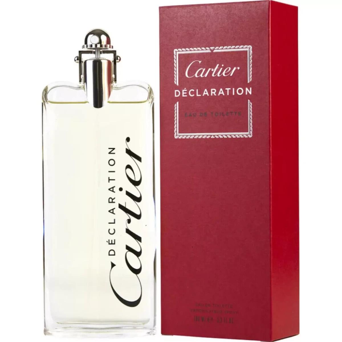 Declaration by Cartier For Men Edt Cologne 3.3 oz / 3.4 oz