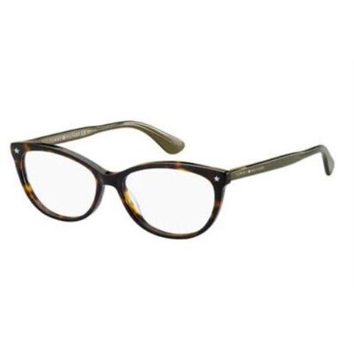 Tommy Hilfiger TH1553-086-53 Havana Eyeglasses