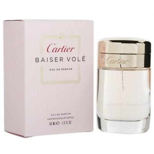 Baiser Vole Cartier 1.6 oz / 50 ml Eau De Parfum Edp Women Perfume Spray