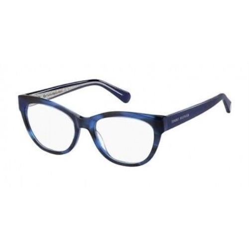 Tommy Hilfiger TH1863-038I-53 Blue Eyeglasses