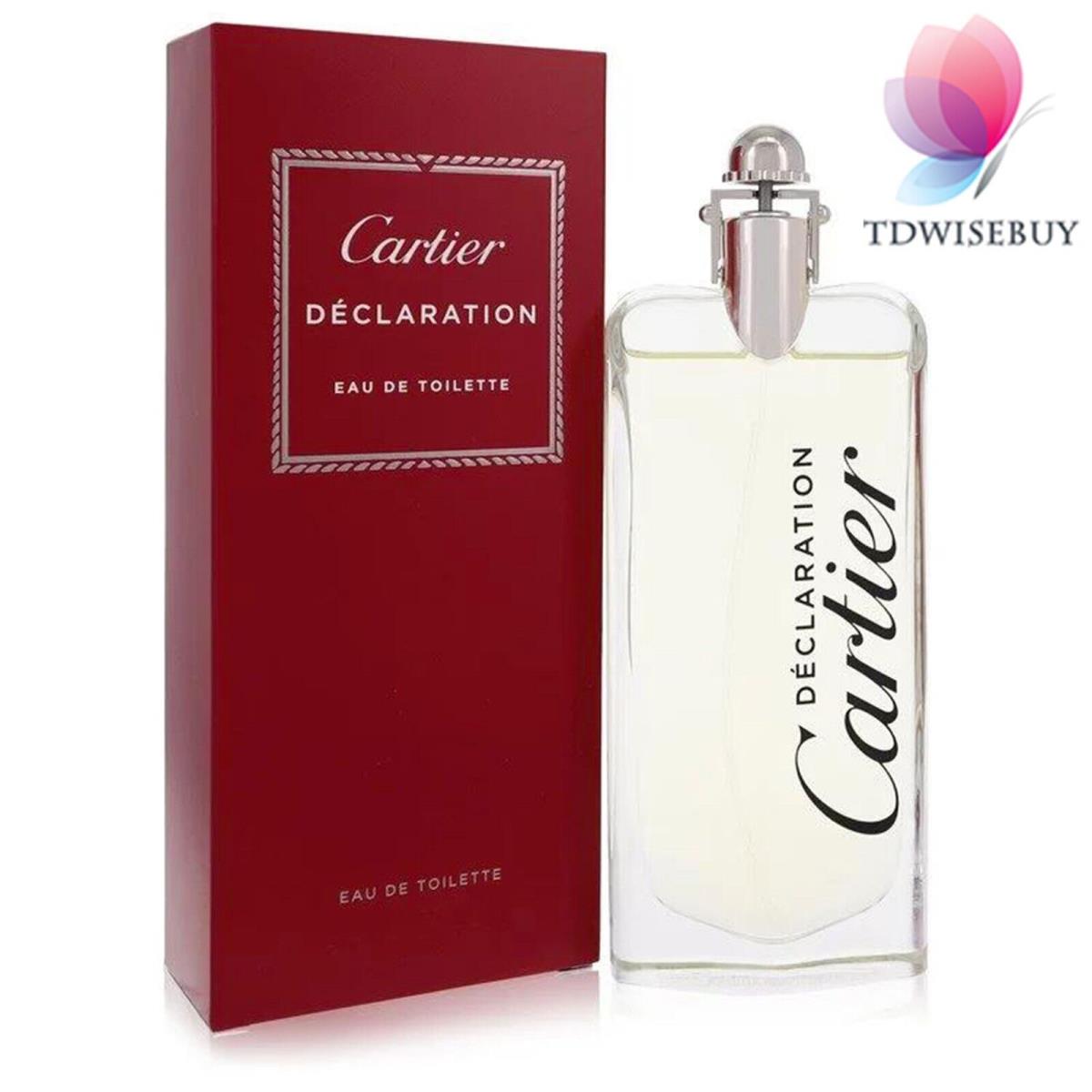 Declaration Cologne Men Perfume by Cartier Eau De Toilette Spray 3.3 oz 100 ml