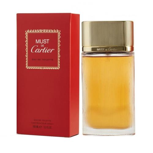 Must DE Cartier Cartier 3.3 oz / 100 ml Eau De Toilette Women Perfume Spray