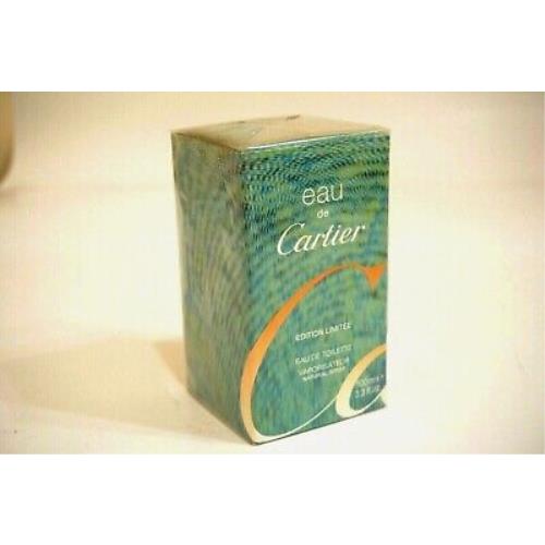 Eau de Cartier Edt 3.3 Oz. 100 Ml. Spray by Cartier Edition Limitee