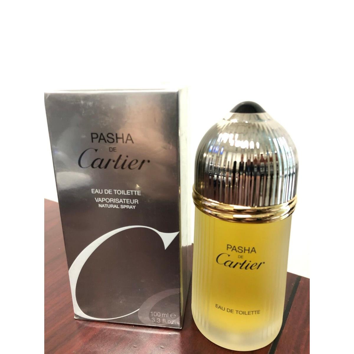 Vintage Pasha DE Cartier by Cartier 3.3 oz / 100 ML Edt Spray Batch 4HAA