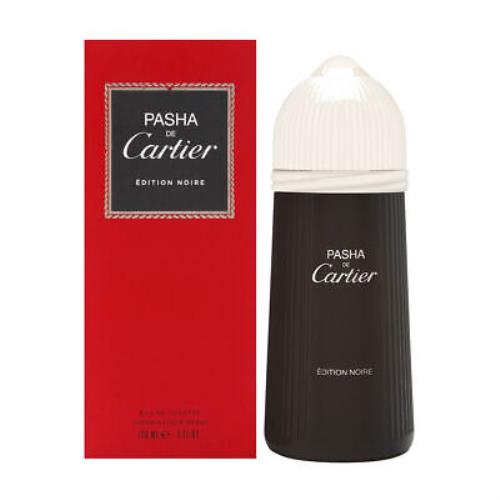 Pasha de Cartier Edition Noire by Cartier For Men 5.0 oz Edt Spray