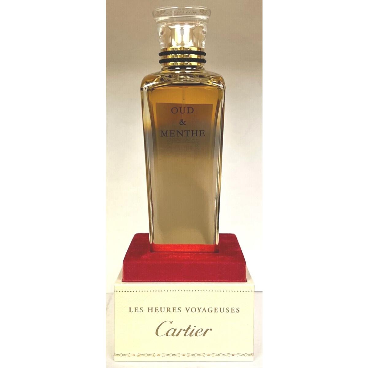 Cartier Oud Menthe Les Heures Voyageuses 2.5 Parfum Spray