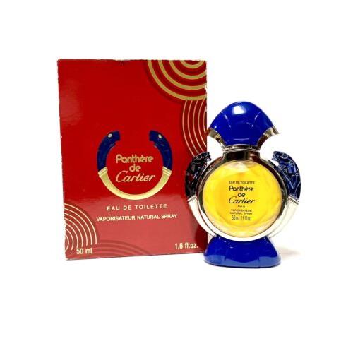 Panthere de Cartier Women Perfume 50ml-1.6oz Eau DE Toilette Spray Vintage BG34