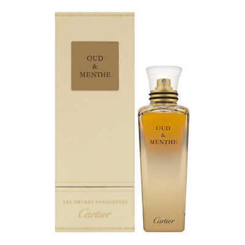 Oud Menthe by Cartier For Unisex 2.5 oz Parfum Spray
