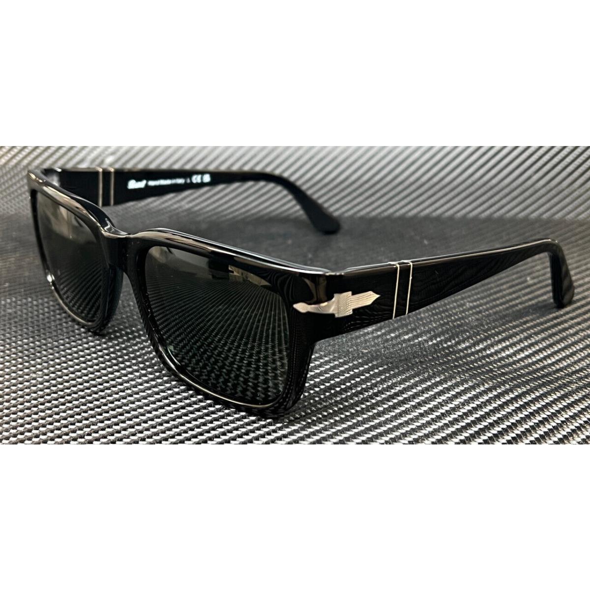 Persol PO3315S 95 31 Black Green Unisex 55 mm Sunglasses