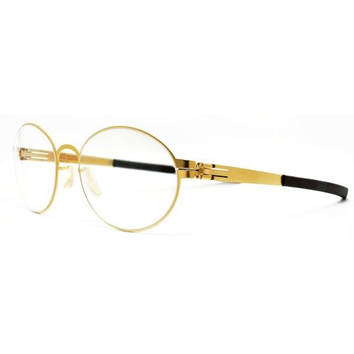 iC Berlin Eyeglasses Iku S Matte Gold 51-19