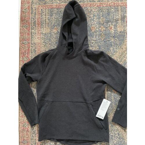 Lululemon At Ease Hoodie - Men`s Small Black Pullover Sweater