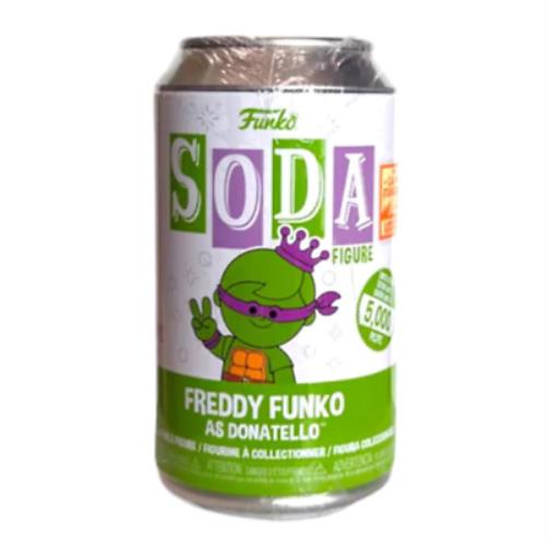 Funko Soda Freddy Funko as Donatello - Can