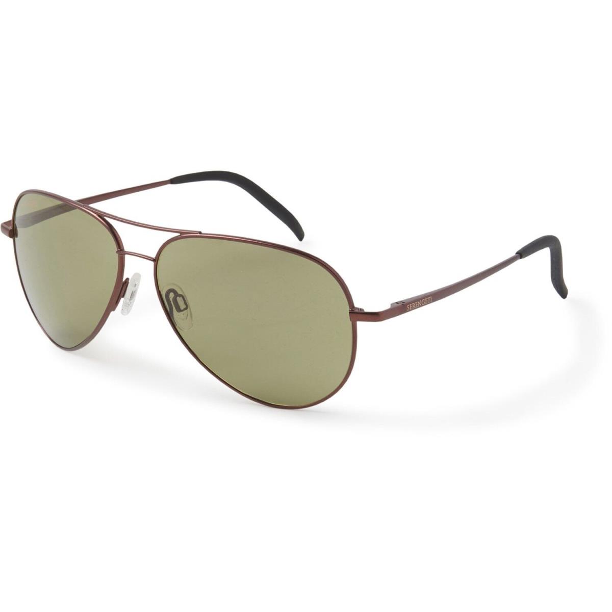 Serengeti Carrera Pilot Sunglasses - Photochromic Glass Lenses